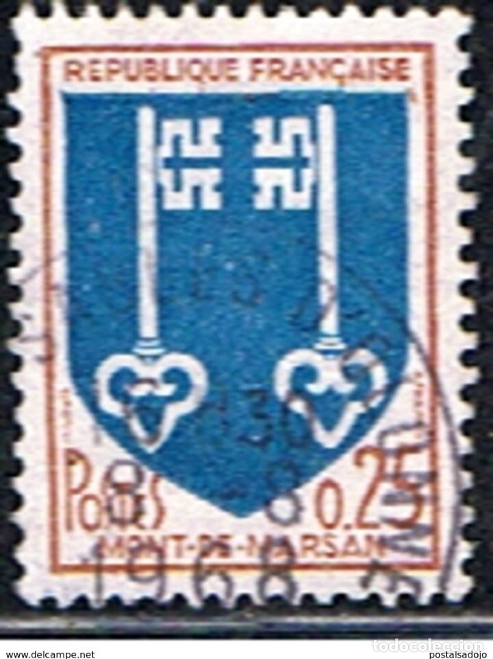 Sellos: FRANCIA // YVERT 1469 // 1966 ... USADO - Foto 1