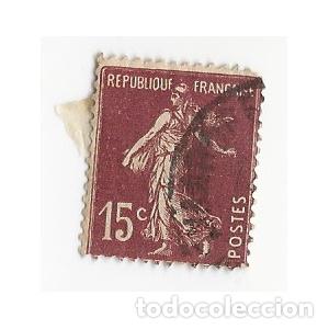 Sellos: SELLO FRANCIA 15 C - Foto 1