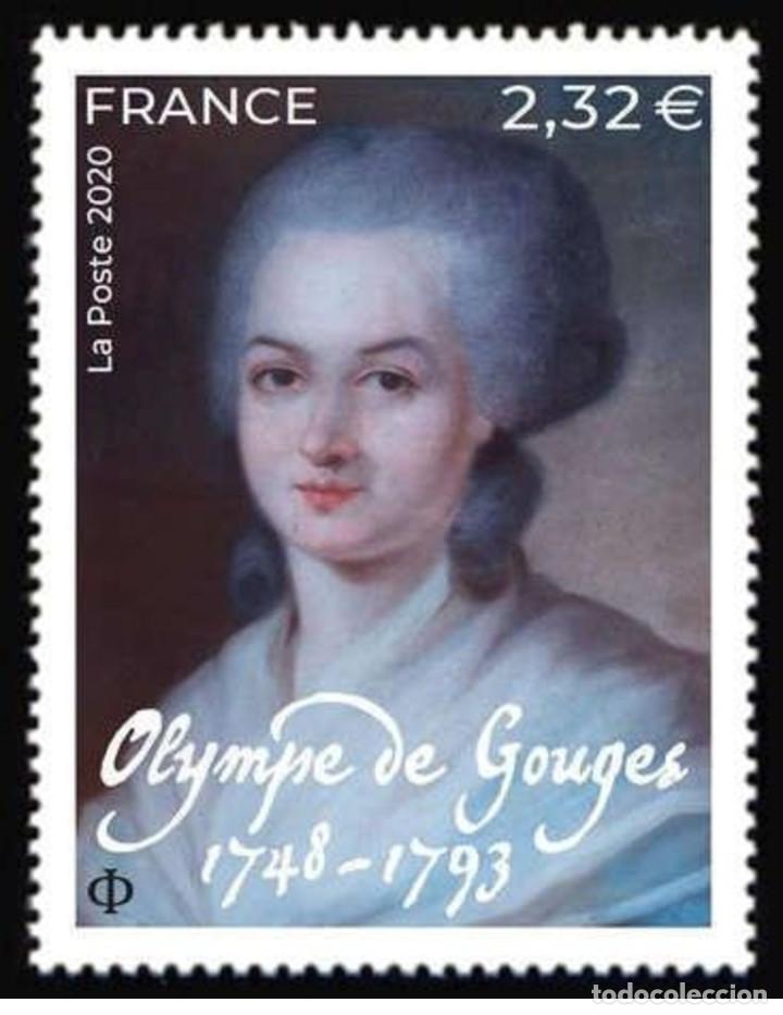 Sellos: France 2020 - Olympe de Gouges mnh - Foto 1