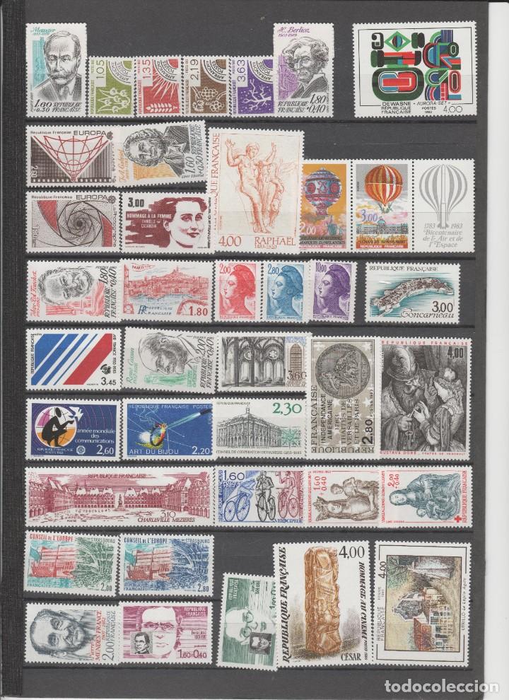 Sellos: FRANCIA, DECADA 1980/1989 - Foto 3