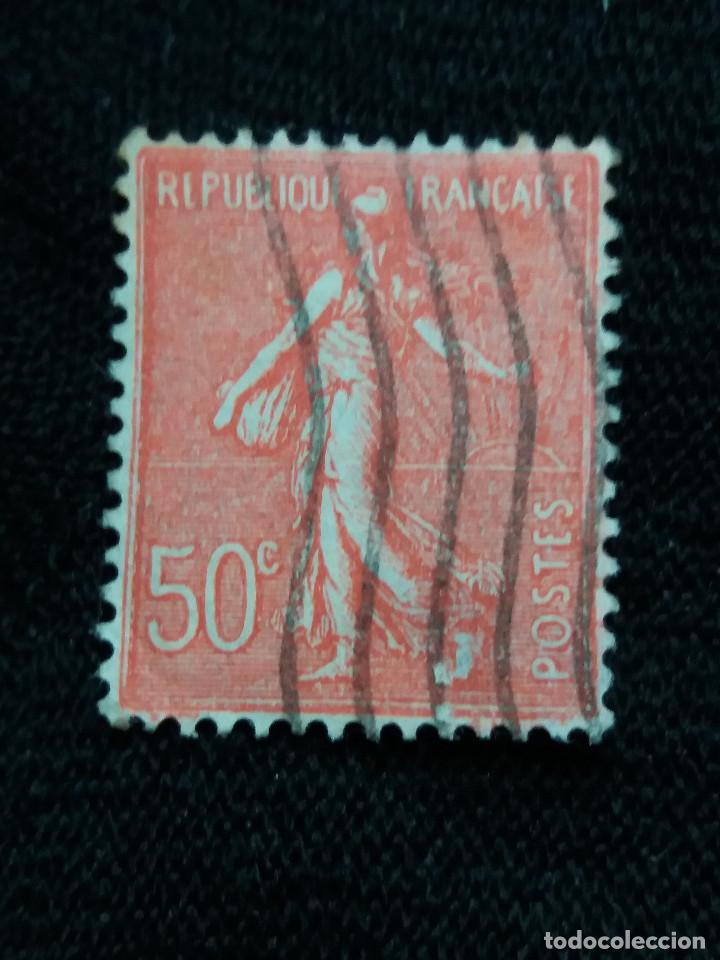 Sellos: FRANCIA, 50C, SEMBRADORA, A&Ntilde;O 1925, - Foto 1