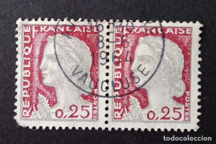 Sellos: 1960 Francia Marianne - Foto 1