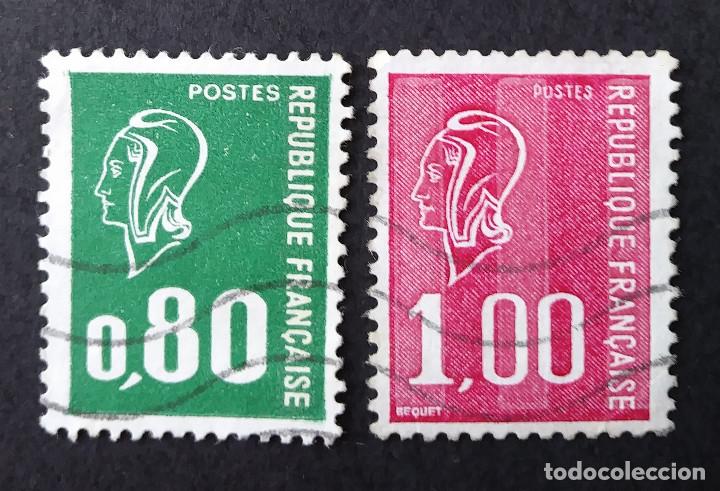 Sellos: 1976 Francia Marianne - Foto 1