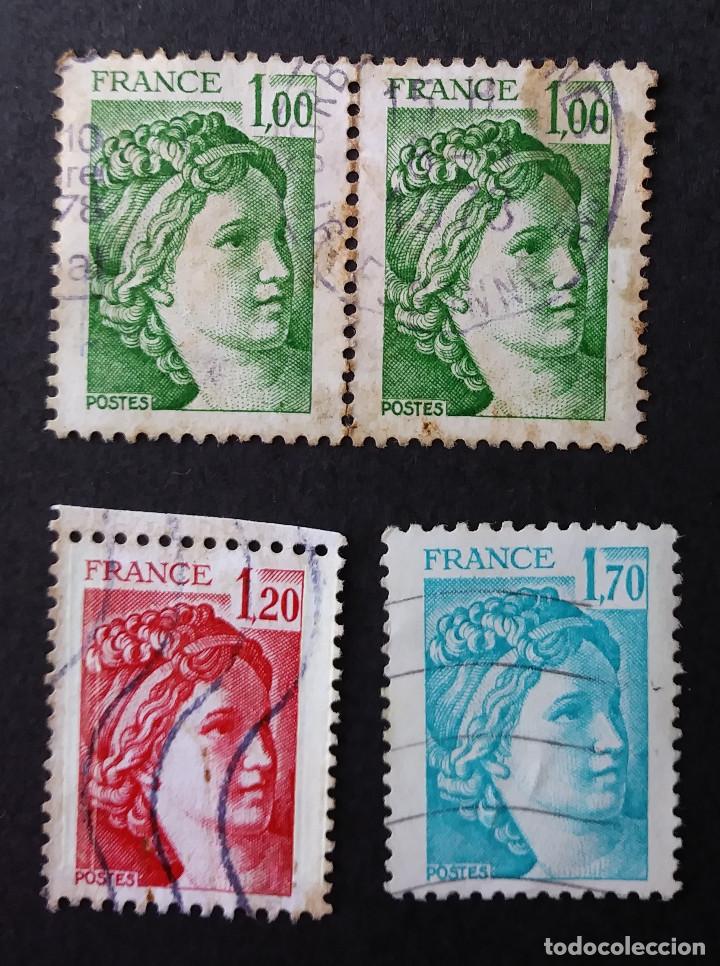 Sellos: 1978 Francia Sabine - Foto 1