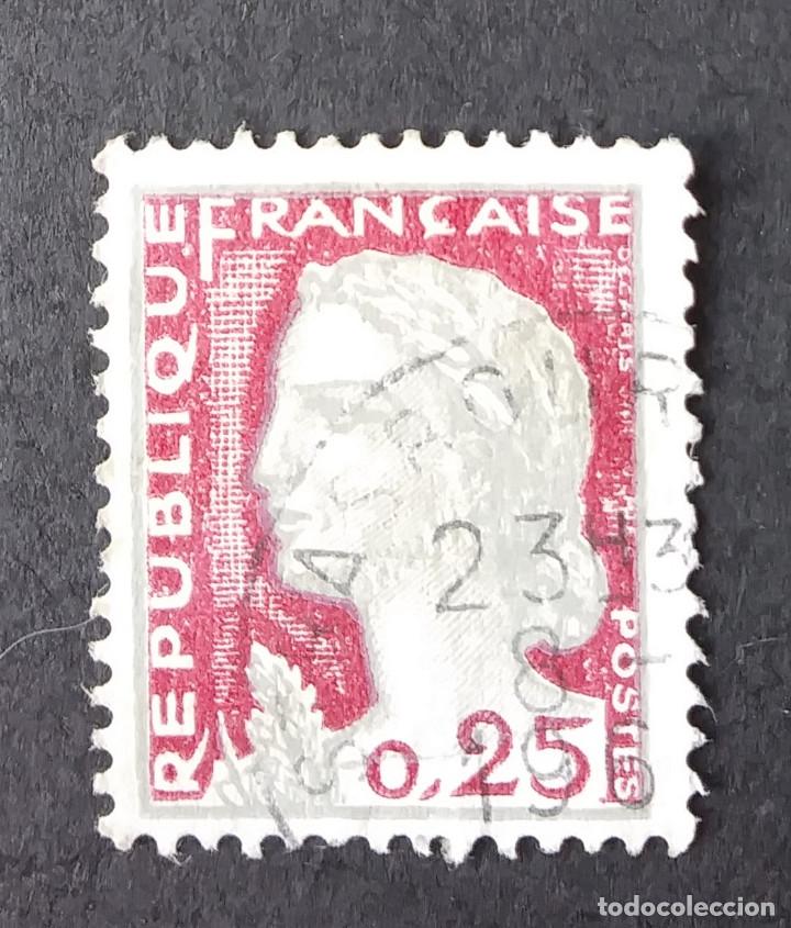 Sellos: 1960 Francia Marianne - Foto 1