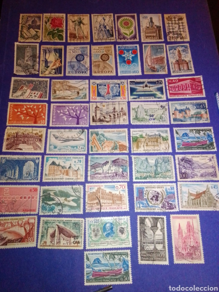 Sellos: Lote Francia - Foto 1