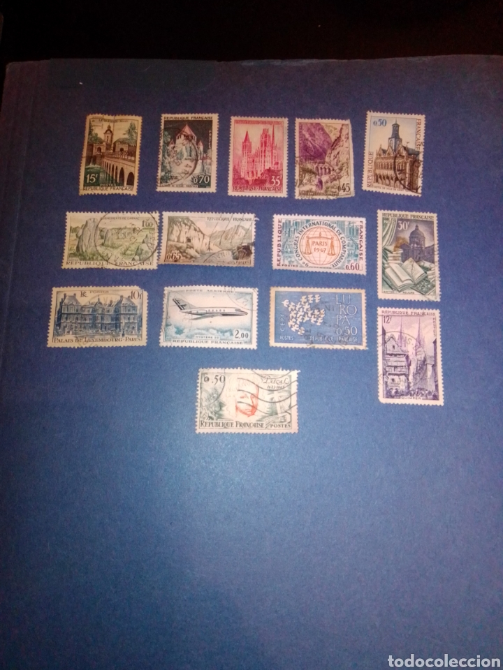 Sellos: Lote 2 Francia - Foto 1