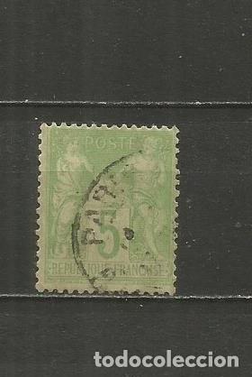 Sellos: FRANCIA YVERT NUM. 106 USADO - Foto 1
