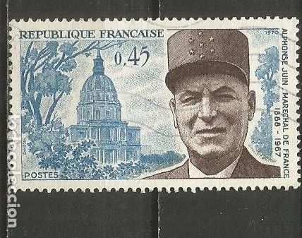 Sellos: FRANCIA YVERT NUM. 1630 USADO - Foto 1