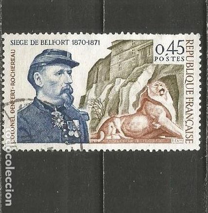 Sellos: FRANCIA YVERT NUM. 1660 USADO - Foto 1