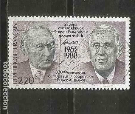 Sellos: FRANCIA YVERT NUM. 2501 USADO - Foto 1