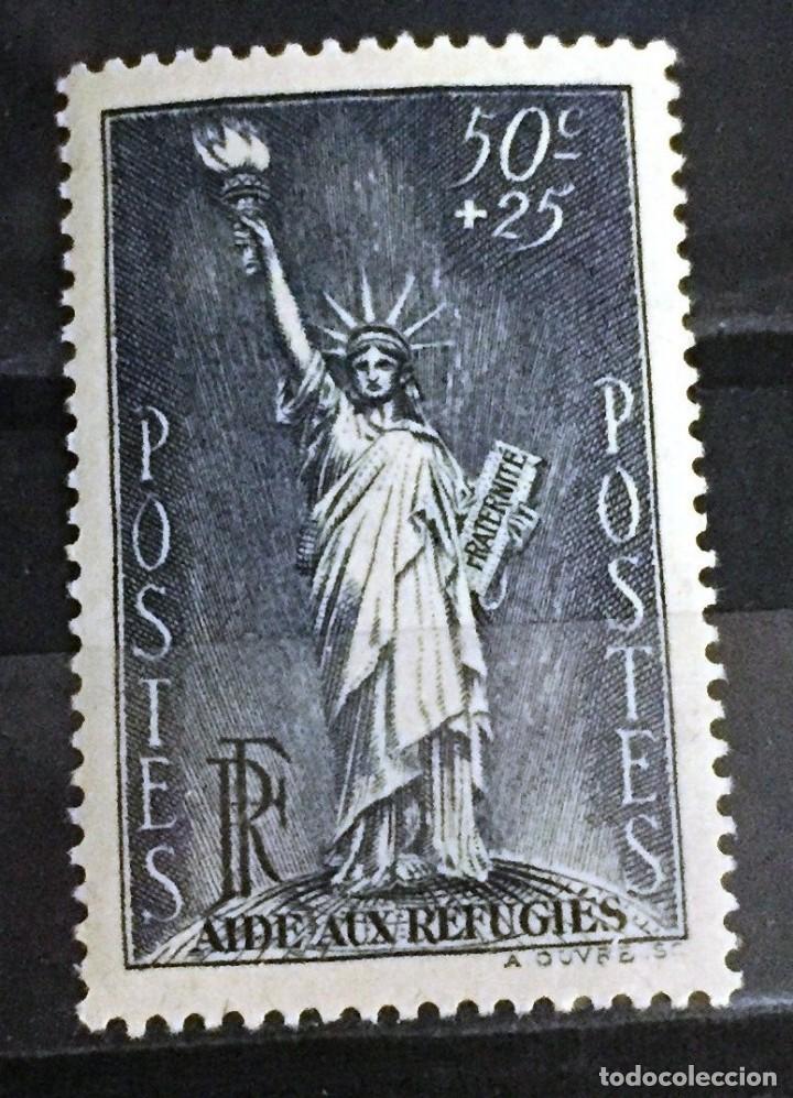Sellos: Francia , Statue de la Liberte - Foto 1