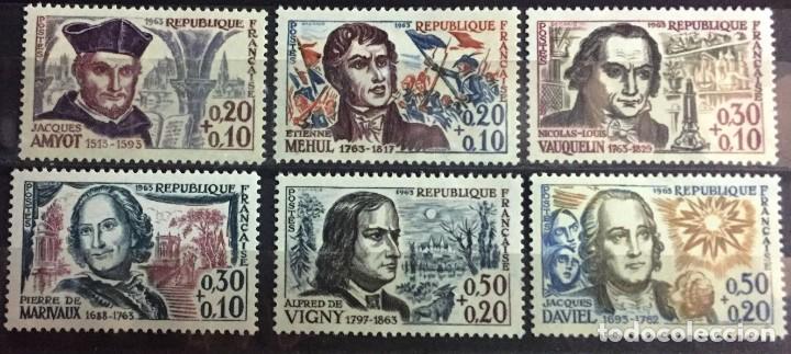 Sellos: Francia, Famosos - Foto 1