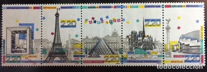 Sellos: Francia, Panorama de Paris - Foto 1