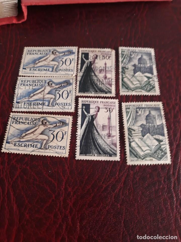 Sellos: Sellos de francia 30 postes - Foto 1