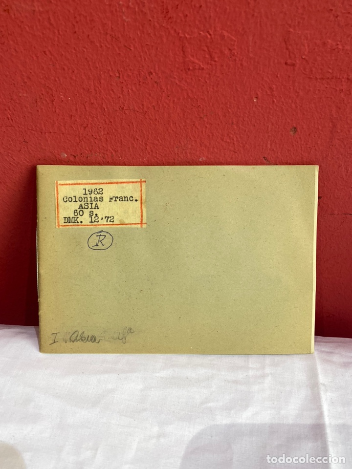 Sellos: Álbum de sellos colonias Francia asía coleccion 60 sellos clasificados. Ver fotos - Foto 2 - 261781380