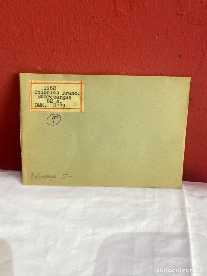 Sellos: Álbum de sellos colonias Francia Sobrecargas. Clasificados Ver fotos - Foto 2 - 261790820