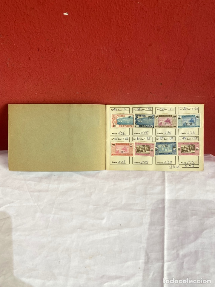 Sellos: Álbum de sellos colonias Francia Sobrecargas. Clasificados Ver fotos - Foto 1 - 261790820