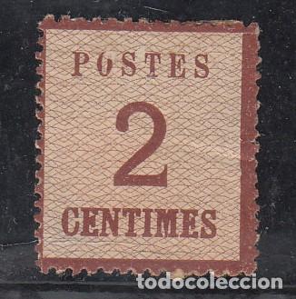 Sellos: ALSACIA-LORENA .2 sin goma - Foto 1