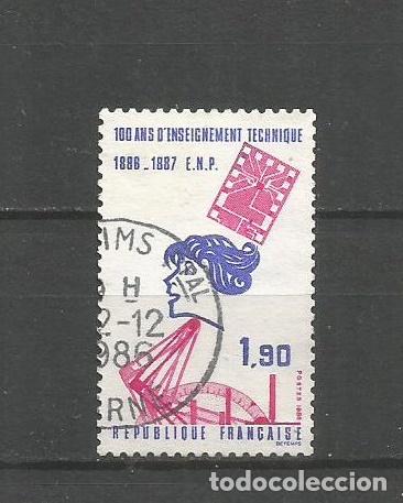 Sellos: FRANCIA YVERT NUM. 2444 USADO - Foto 1