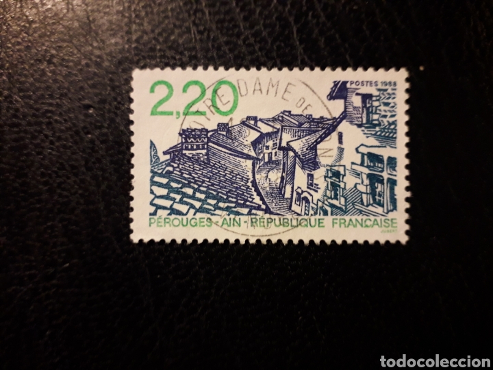 Sellos: FRANCIA YVERT 2550 SERIE COMPLETA USADA 1988 PEROUGES, TURISMO PEDIDO M&Iacute;NIMO 3&euro; - Foto 1