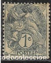 Sellos: FRANCIA YVERT 107b TIPO2 - Foto 1