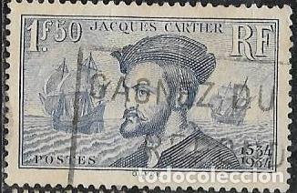 Sellos: FRANCIA YVERT 297, BARCOS - Foto 1
