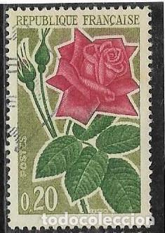 Sellos: FRANCIA YVERT 1356, FLORA - Foto 1