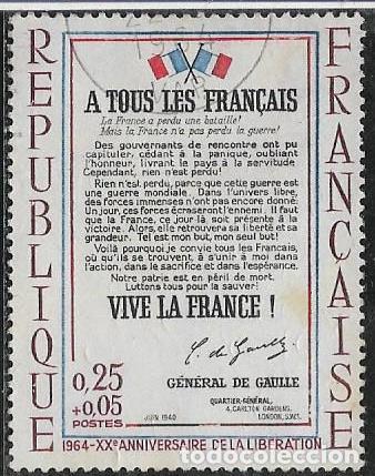 Sellos: FRANCIA YVERT 1408 - Foto 1