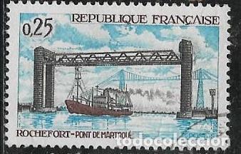 Sellos: FRANCIA YVERT 1564, BARCOS - Foto 1