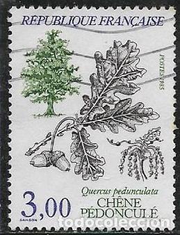 Sellos: FRANCIA YVERT 2386, FLORA - Foto 1
