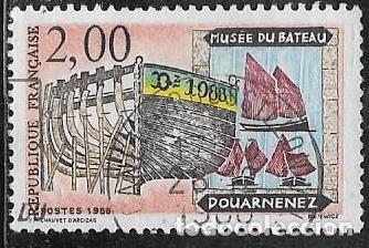 Sellos: FRANCIA YVERT 2545, BARCOS - Foto 1
