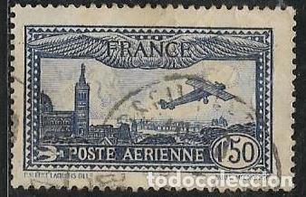 Sellos: FRANCIA YVERT A&Eacute;REO 6 - Foto 1