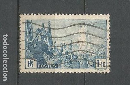 Sellos: FRANCIA YVERT NUM. 328 USADO - Foto 1