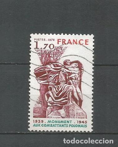 Sellos: FRANCIA YVERT NUM. 2021 USADO - Foto 1