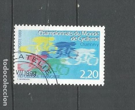 Sellos: FRANCIA YVERT NUM. 2590 USADO - Foto 1