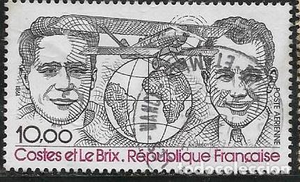 Sellos: FRANCIA A&Eacute;REO YVERT 55 - Foto 1