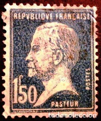 Sellos: SELLOS DE FRANCIA DE 1926. Pasteur - Foto 2