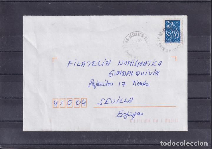 Stamps: -FRANCIA 3755, circulada matasellos FECHADOR ALTKIRCH