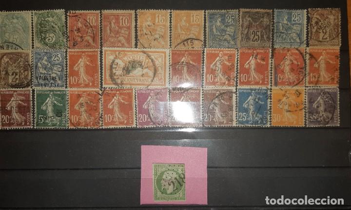 Sellos: FRANCIA, LOTE DESDE 1849. - Foto 3