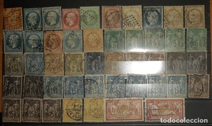 Sellos: FRANCIA, LOTE DESDE 1849. - Foto 4