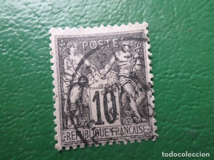Sellos: francia, 1877, Yvert 89 - Foto 1