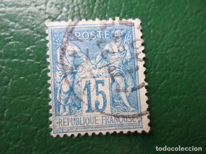 Sellos: francia, 1877, Yvert 90 - Foto 1