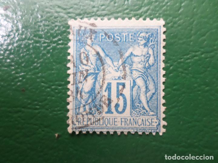 Sellos: francia, 1877, Yvert 90 - Foto 1