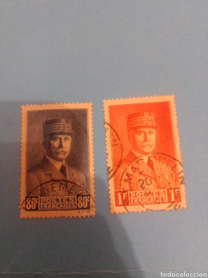 Sellos: Petain Francia - Foto 1