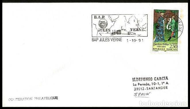 Briefmarken: FRANCIA 1991 PORTA HELICOPTEROS JEANNE DAR'C