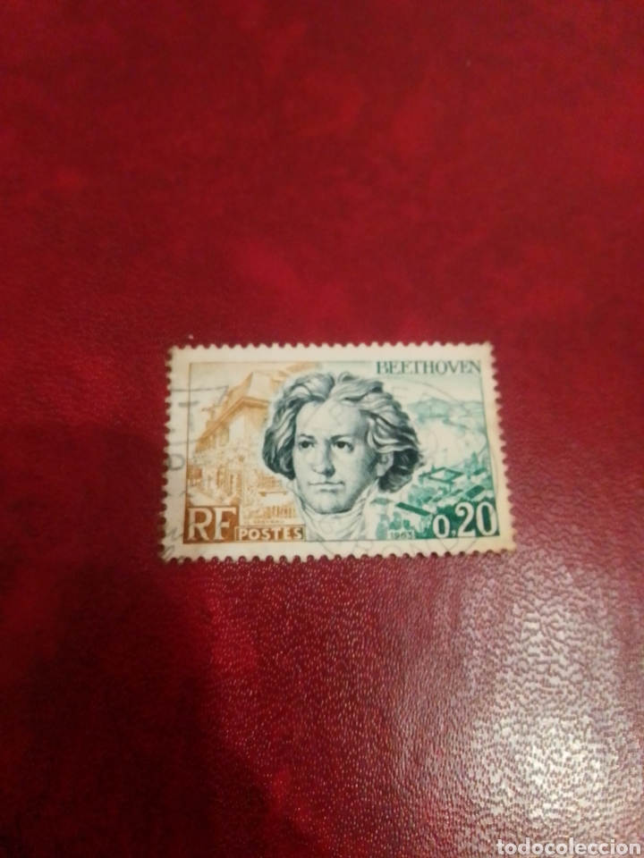 Sellos: Francia Beethoven - Foto 1