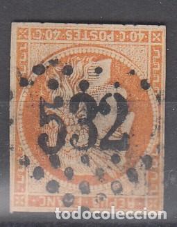 Sellos: FRANCIA. YVERT 5 USADO. CERES. - Foto 1