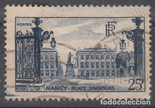 Sellos: FRANCIA. YVERT 822 USADO. NANCY. - Foto 1