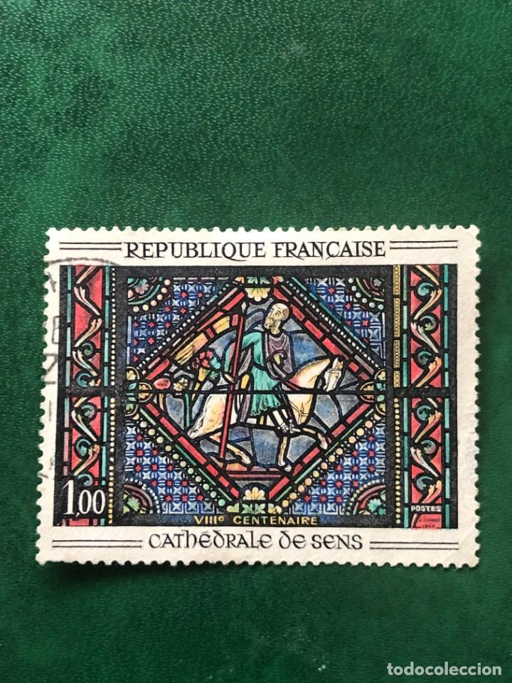 Sellos: FRANCIA 1965 SCOTT 1114 USADO - Foto 1